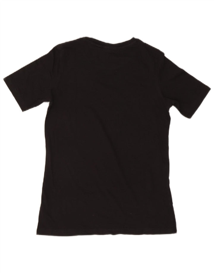 T-shirt da donna CHEAP MONDAY Top UK 10 piccola in cotone nero