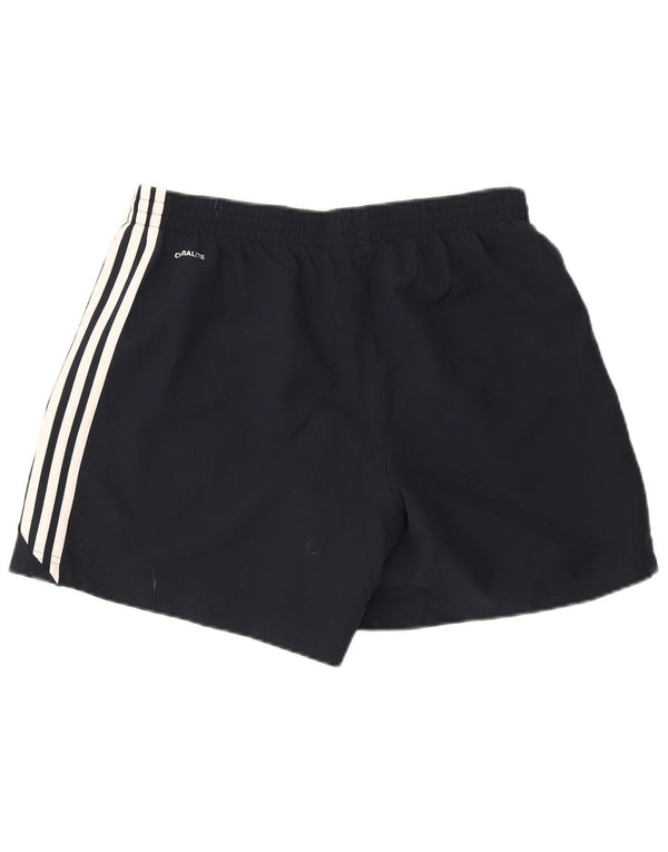 Pantaloncini sportivi Adidas Clima 365 da uomo di grandi dimensioni in poliestere blu navy