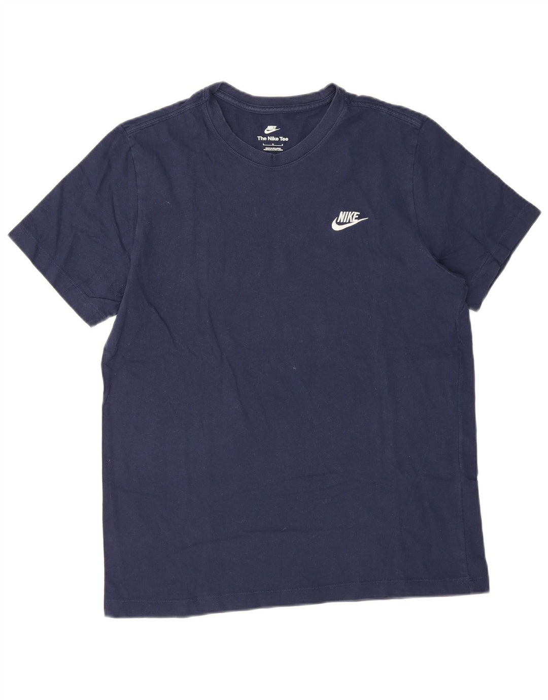T-shirt da uomo Nike Top Large in cotone blu navy