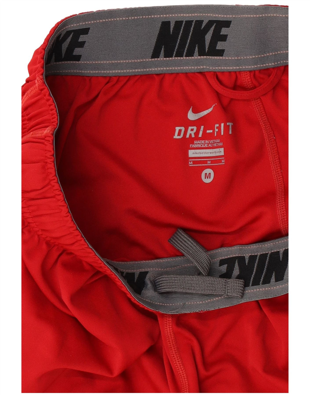 Pantaloncini sportivi Nike Dri Fit da uomo di colore rosso medio