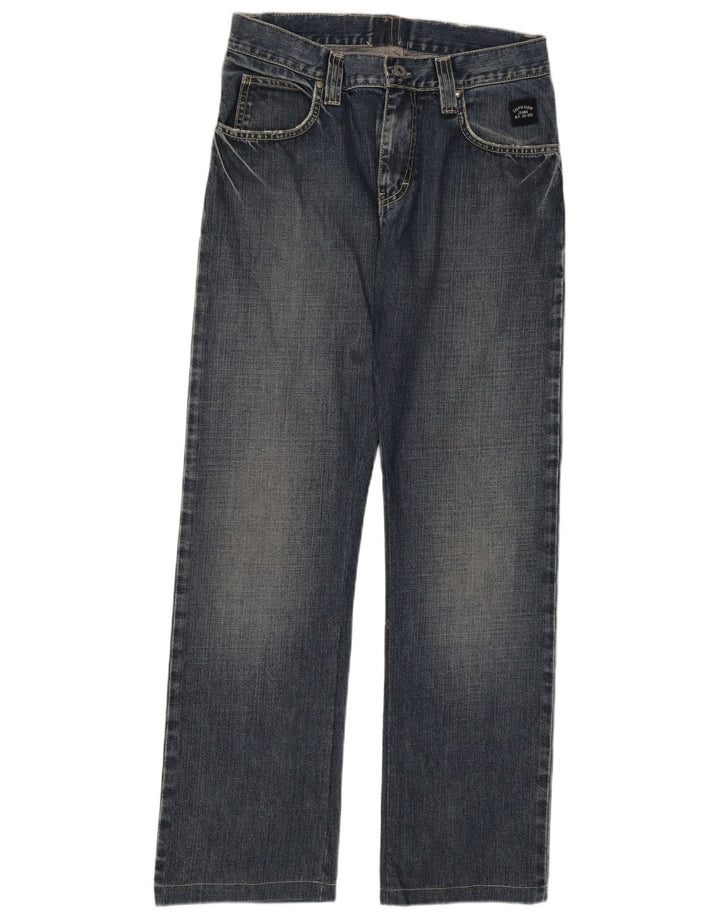 Jeans dritti da donna Calvin Klein W33 L30 cotone blu