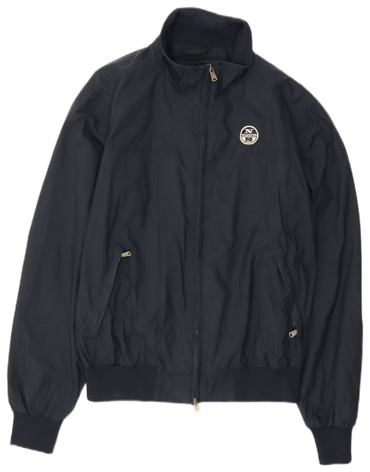 Giubbotto bomber da uomo North Sails UK 40 Large blu navy in poliammide