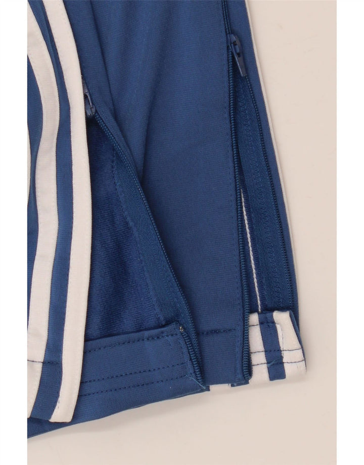 Pantaloni da tuta da uomo Adidas in poliestere blu medio