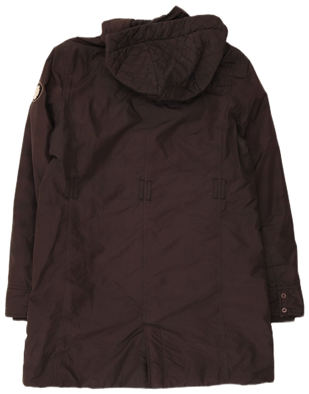 CHAMPION Womens Hooded Padded Coat UK 18 XL Black