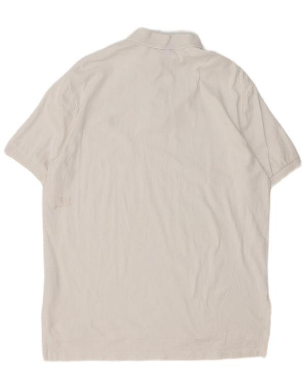Polo Ralph Lauren da uomo grande in cotone bianco