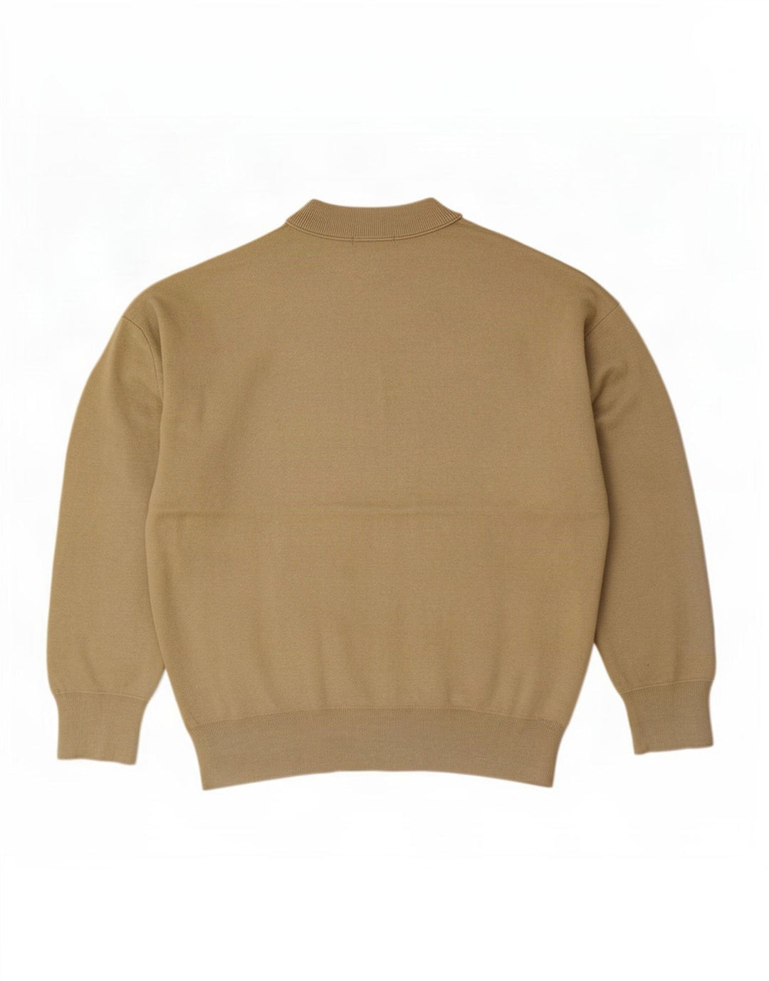 Maglione maglione girocollo da uomo Zara grande color kaki