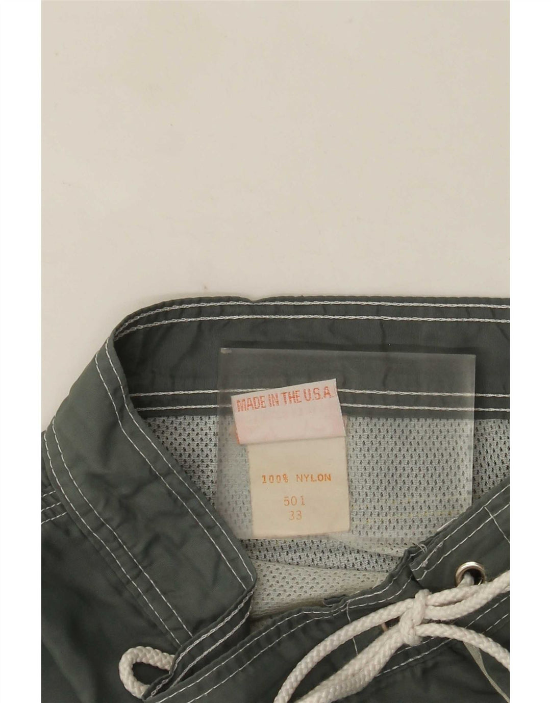 Pantaloncini da bagno da uomo Sundek nylon medio kaki