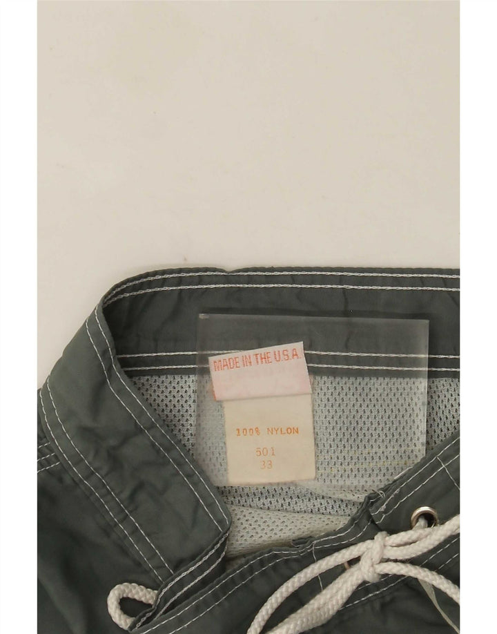 Pantaloncini da bagno da uomo Sundek nylon medio kaki