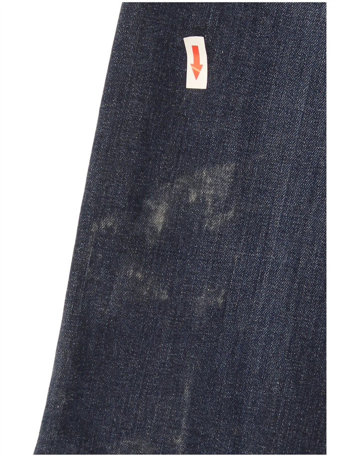 Levi's Uomo 541 Slim Jeans W36 L32 Blu Navy Cotone