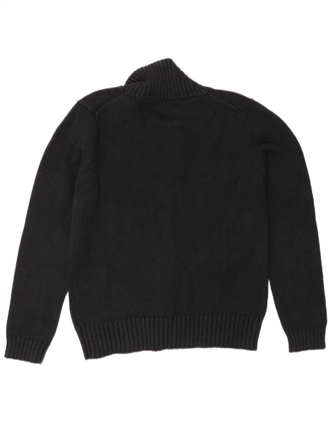 Maglione cardigan da uomo Zara medio cotone nero classico