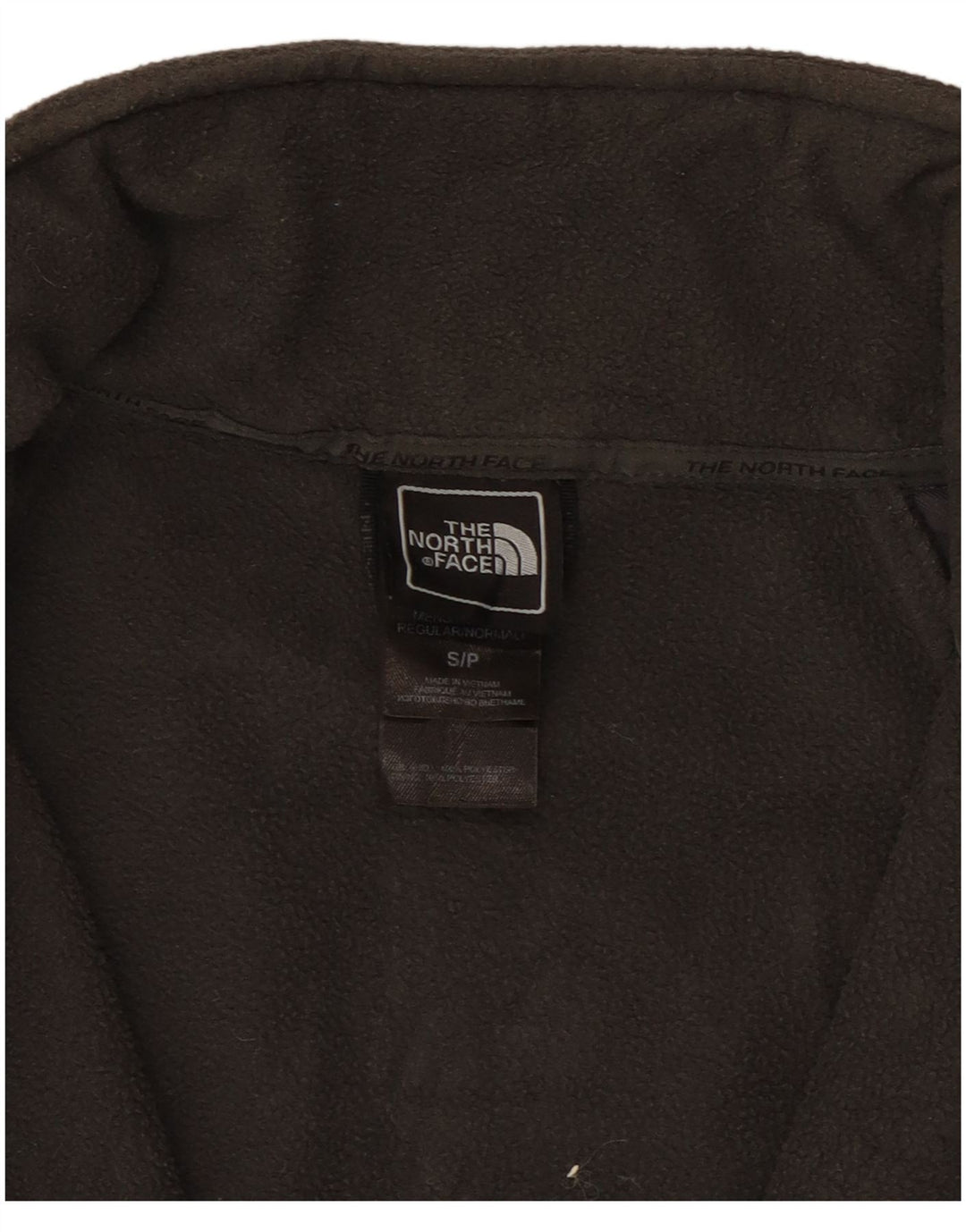 Giacca in pile da uomo The North Face UK 36 Small Grigio Poliestere
