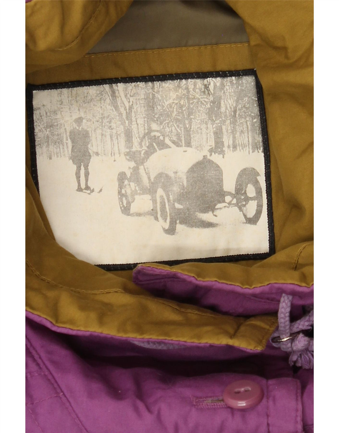 Giacca utilitaria da donna VINTAGE UK 20 2XL Viola