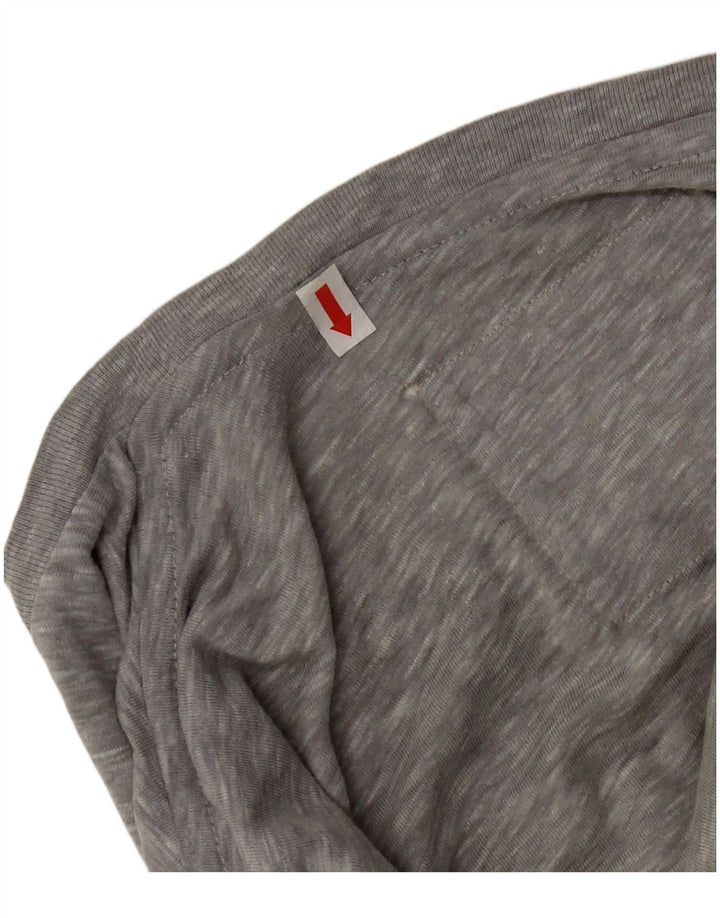 T-shirt da uomo Jack Wills Top in cotone chiazzato grigio piccolo