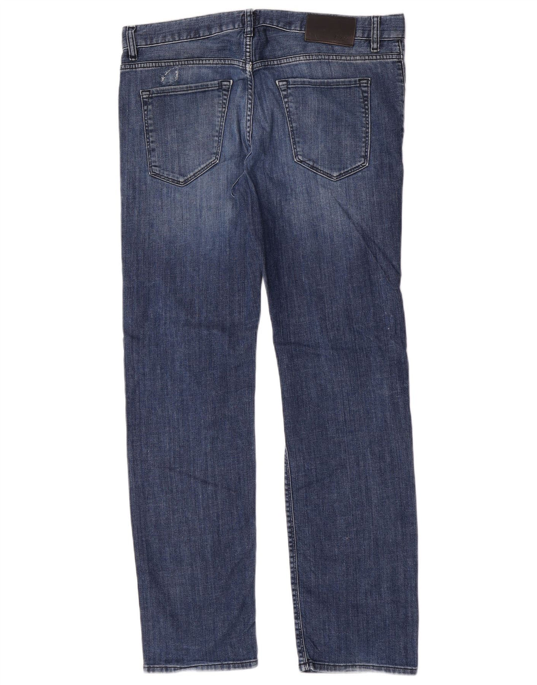 Jeans slim elasticizzati da uomo Hugo Boss W34 L32 cotone blu