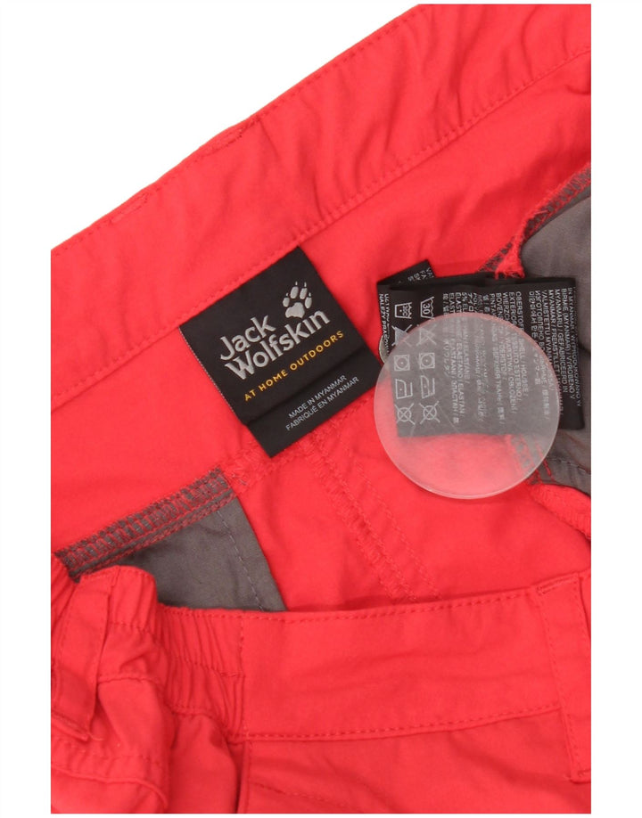 Pantaloncini chino da donna Jack Wolfskin W34 Large Rosso Poliammide