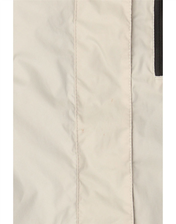 Giacca a vento con cappuccio da donna IGUANA EU 46 XL White Colourblock