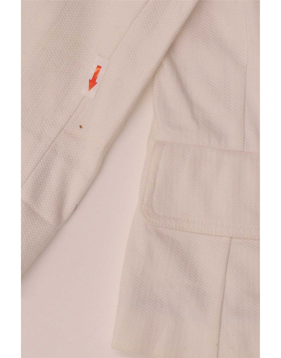 Giacca blazer da donna Marks & Spencer con maniche a 3/4 e 2 bottoni, UK 14, colore bianco medio
