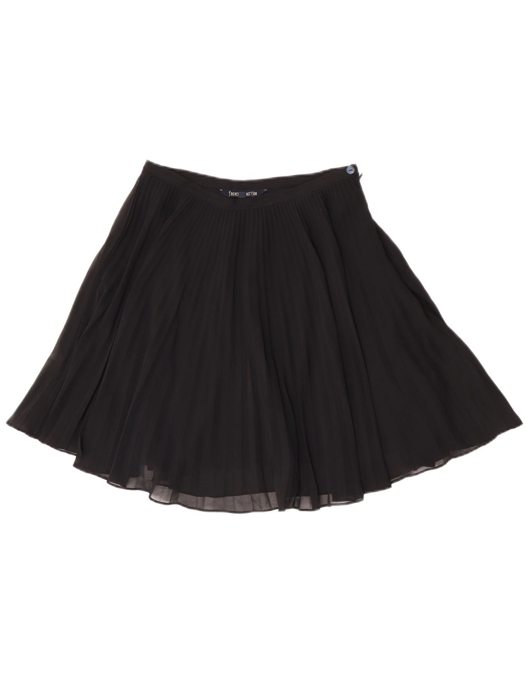 Mini gonna a trapezio da donna French Connection UK 12 media W26 nera