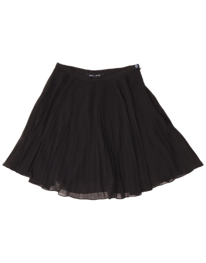 Mini gonna a trapezio da donna French Connection UK 12 media W26 nera