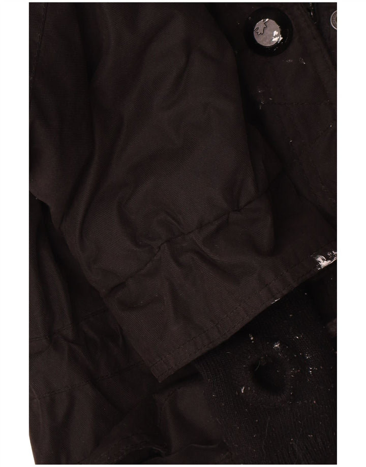 Giacca parka da donna KHUJO UK 14 poliestere nero medio