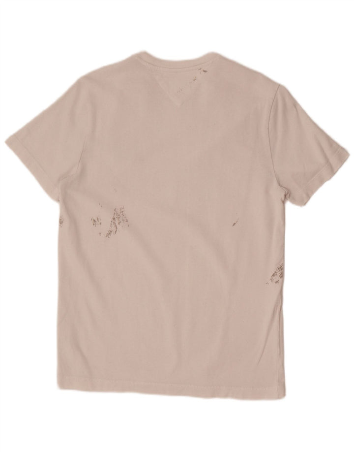 T-shirt grafica da uomo Tommy Hilfiger Top XS bianca