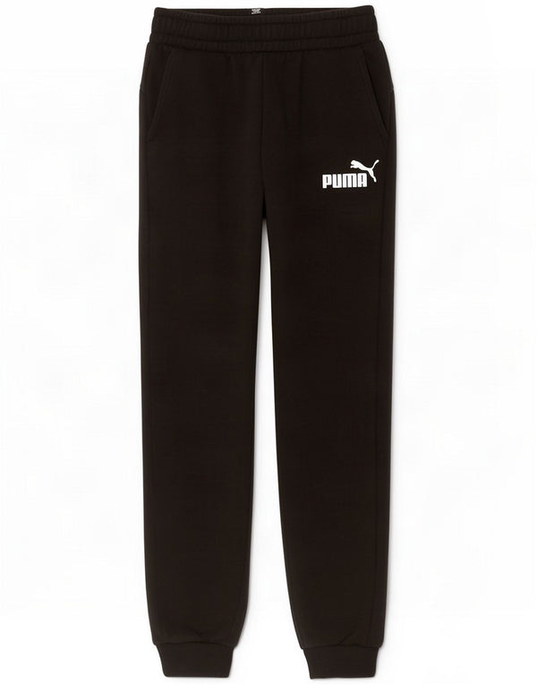 Puma Pantaloni da tuta da ragazzo Joggers 11-12 anni Cotone nero