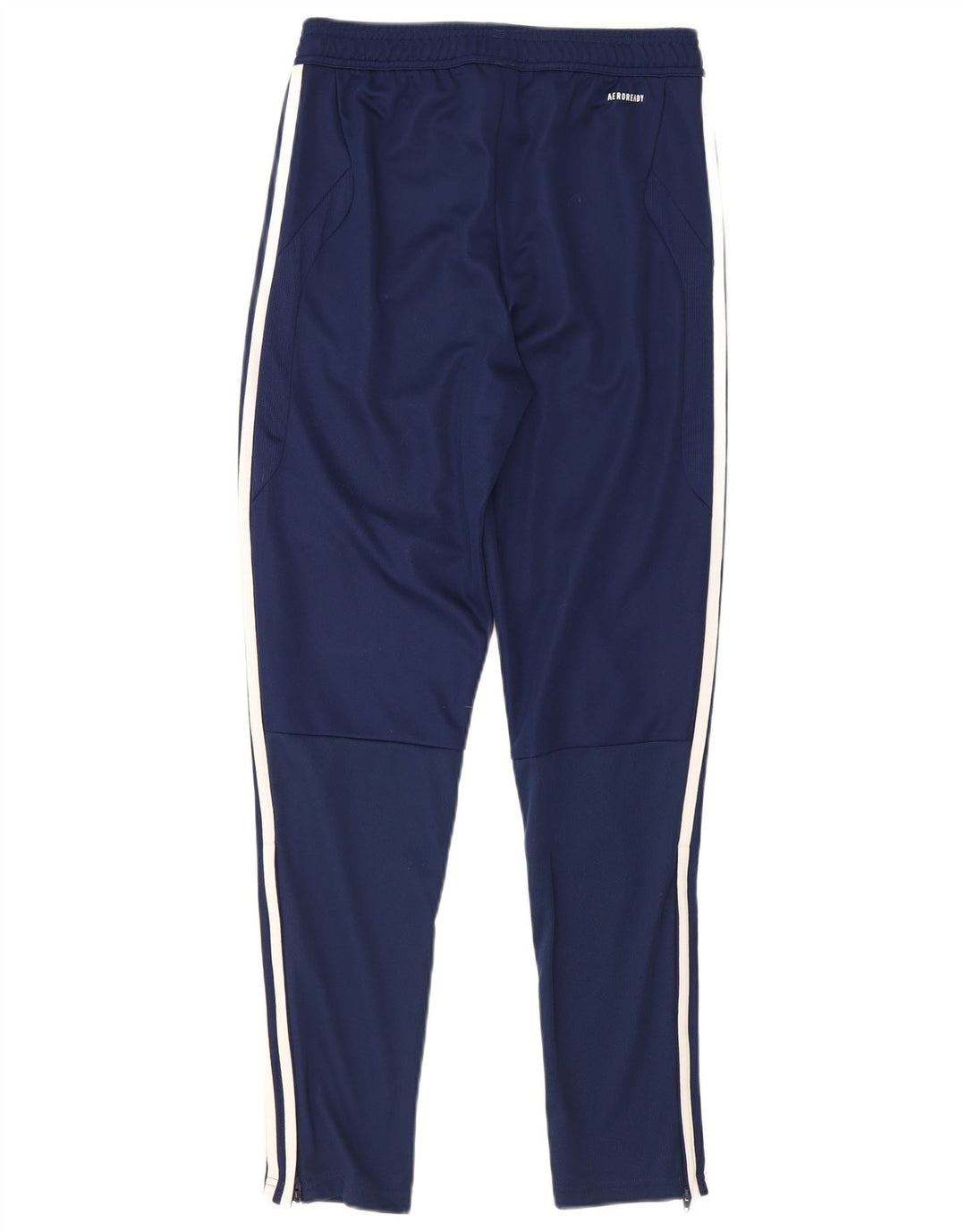 Pantaloni della tuta da ragazzo Adidas 13-14 anni in poliestere blu navy