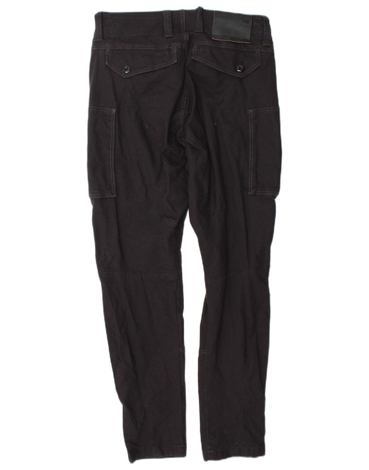 Pantaloni cargo slim da uomo G-Star W29 L32 cotone nero