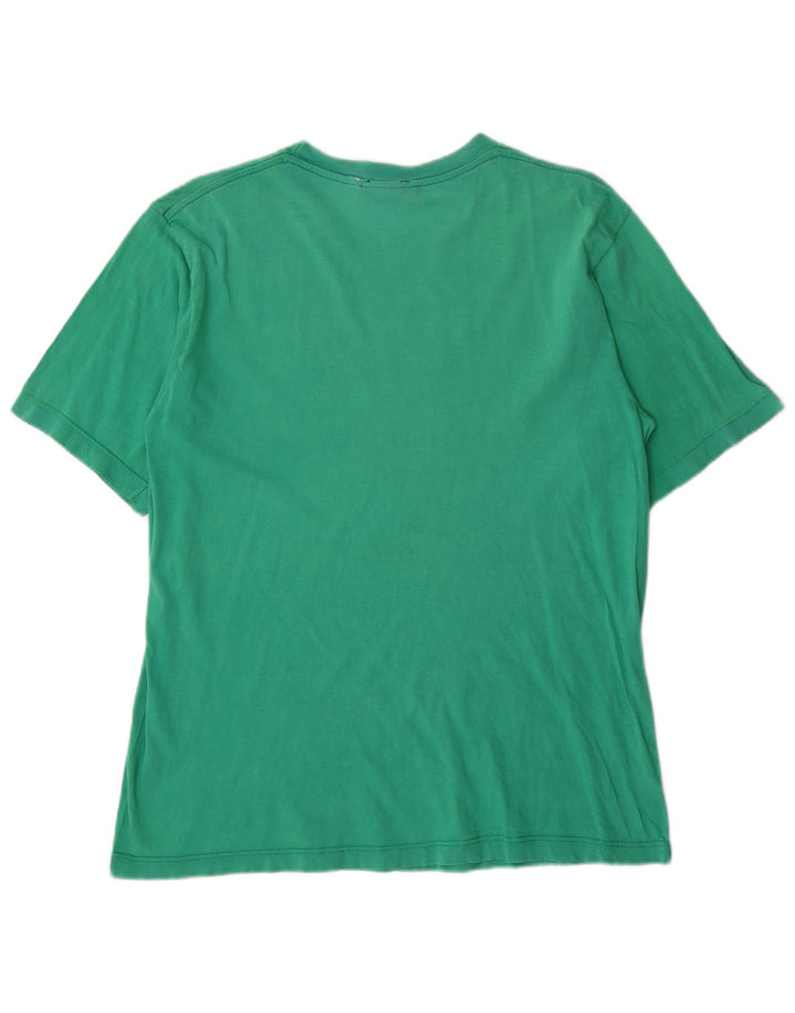 T-shirt grafica da uomo Kappa Top verde medio