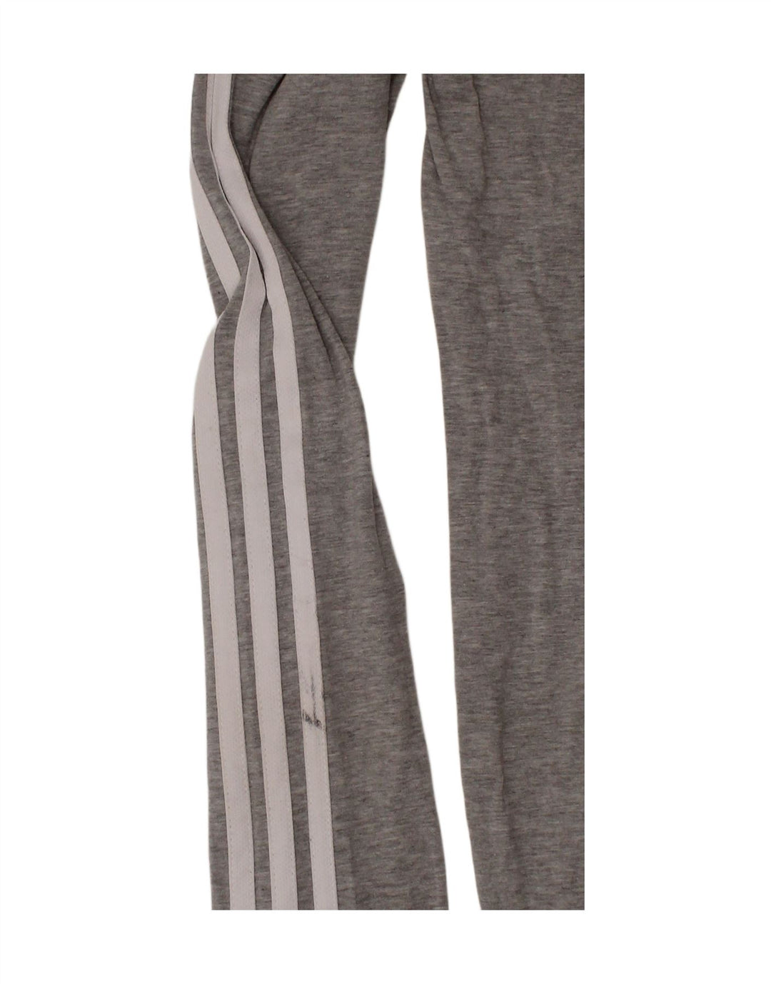 ADIDAS Girls Leggings 9-10 Years  Grey Cotton