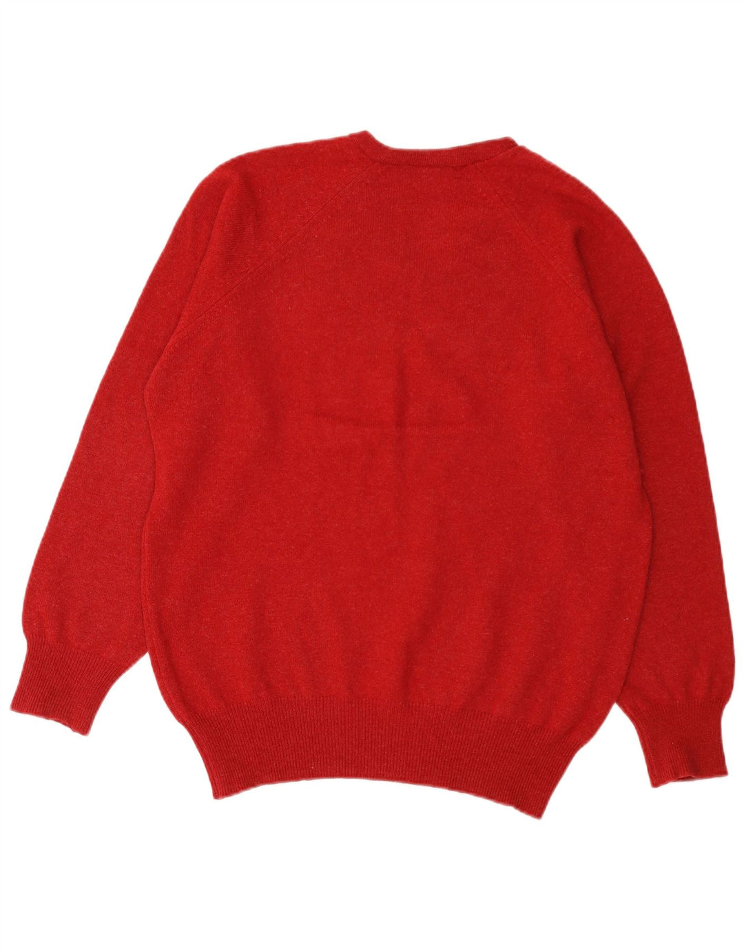 Lyle & Scott Maglione da uomo Heritage con scollo a V grande rosso