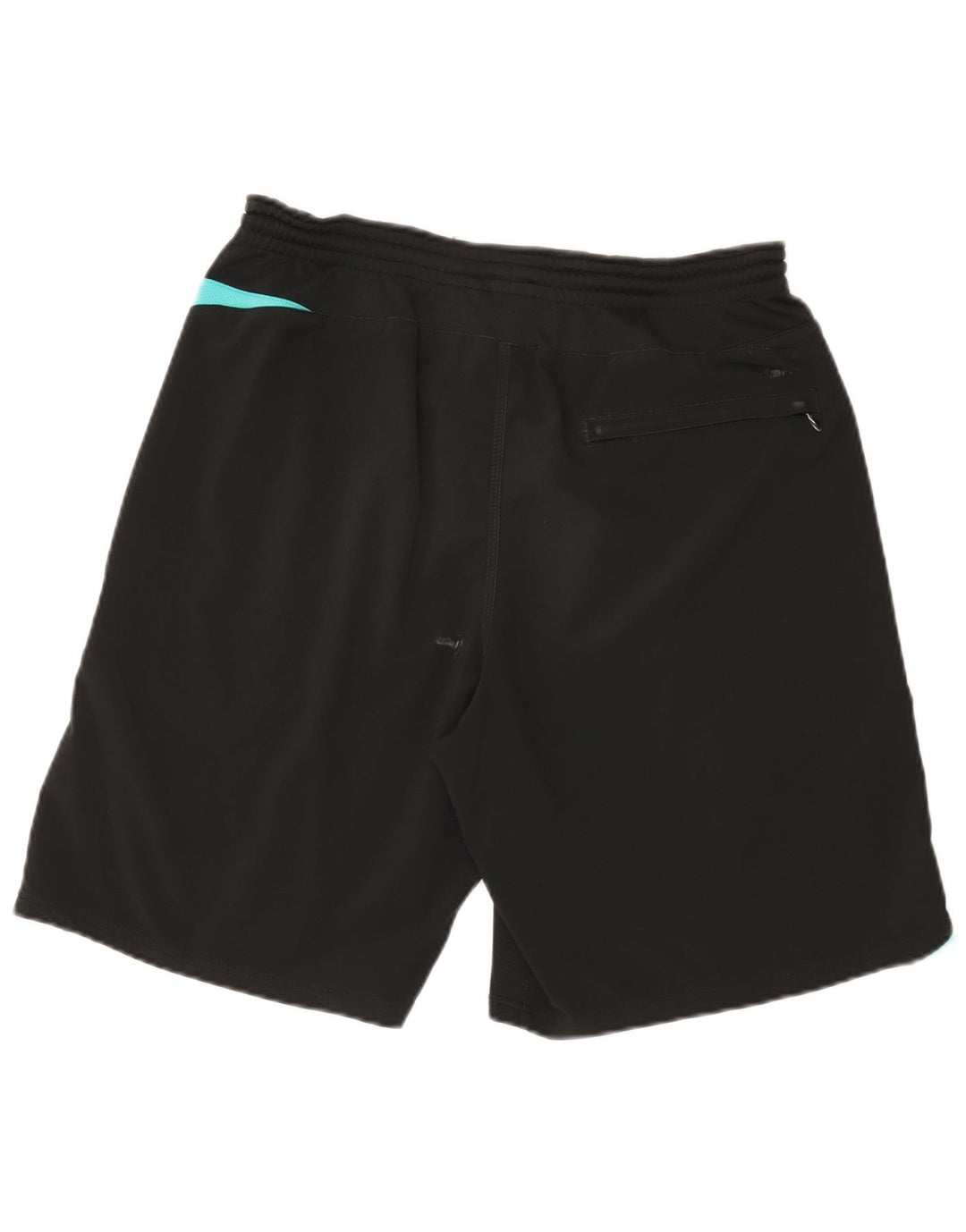 Pantaloncini sportivi Nike da uomo grandi in poliestere color block nero
