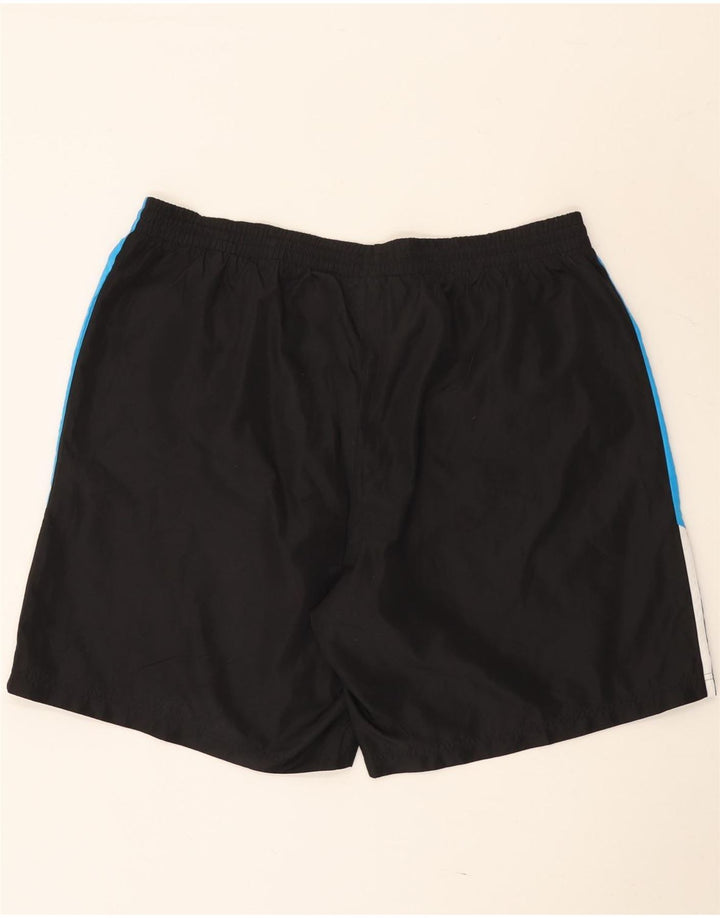 Pantaloncini sportivi da uomo Adidas 2XL Poliestere color block nero