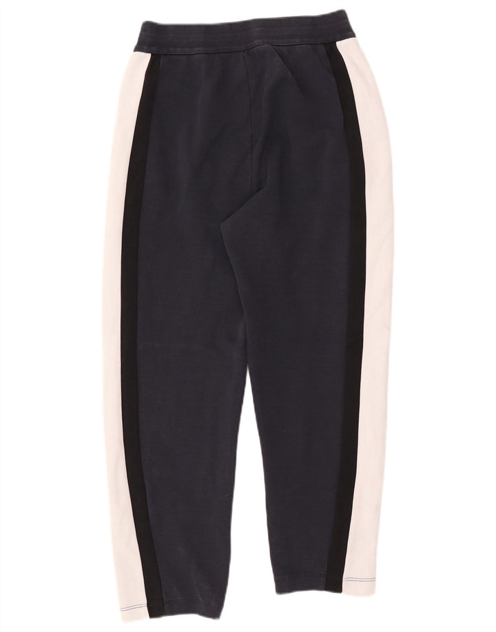 Pantaloni da tuta da uomo ARMANI EXCHANGE XS in cotone color block blu navy