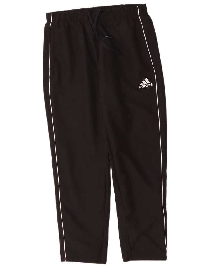 Pantaloni da tuta da uomo Adidas Medium Black Colourblock in poliestere