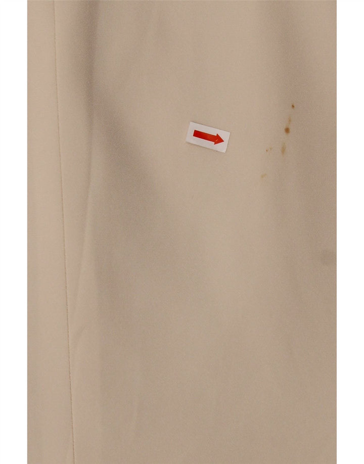 LUISA SPAGNOLI Giacca Blazer a 3 Bottoni da Donna IT 42 Acetato Beige Medio