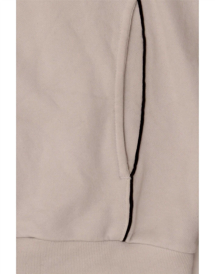 Giacca da tuta da uomo Champion in cotone color block bianco medio