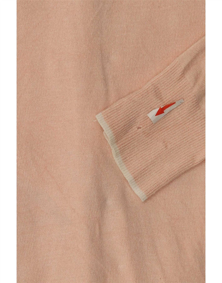 Maglione cardigan da donna Marks & Spencer UK 8 Small Rosa Viscosa