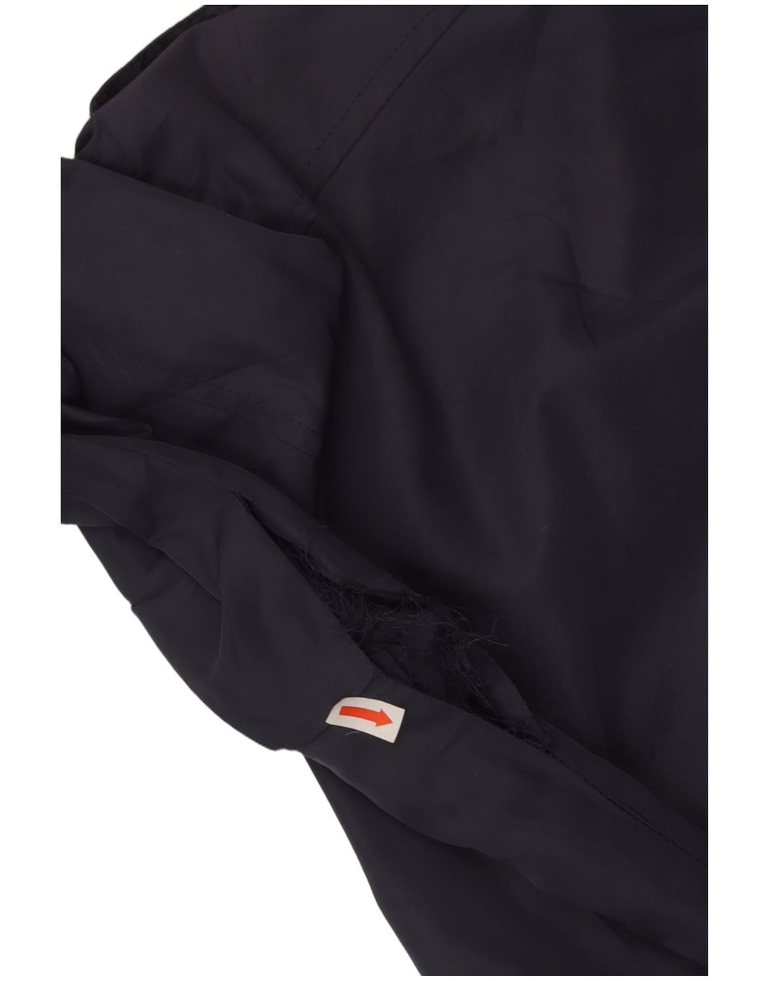 GAS Womens Military Bomber Jacket IT 44 Medium Navy Blue Polyester