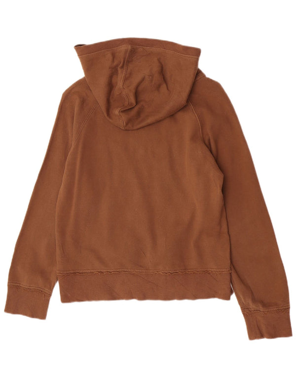 Maglione con cappuccio Gap Girls Graphic Regular Fit 9-10 anni Large in cotone marrone