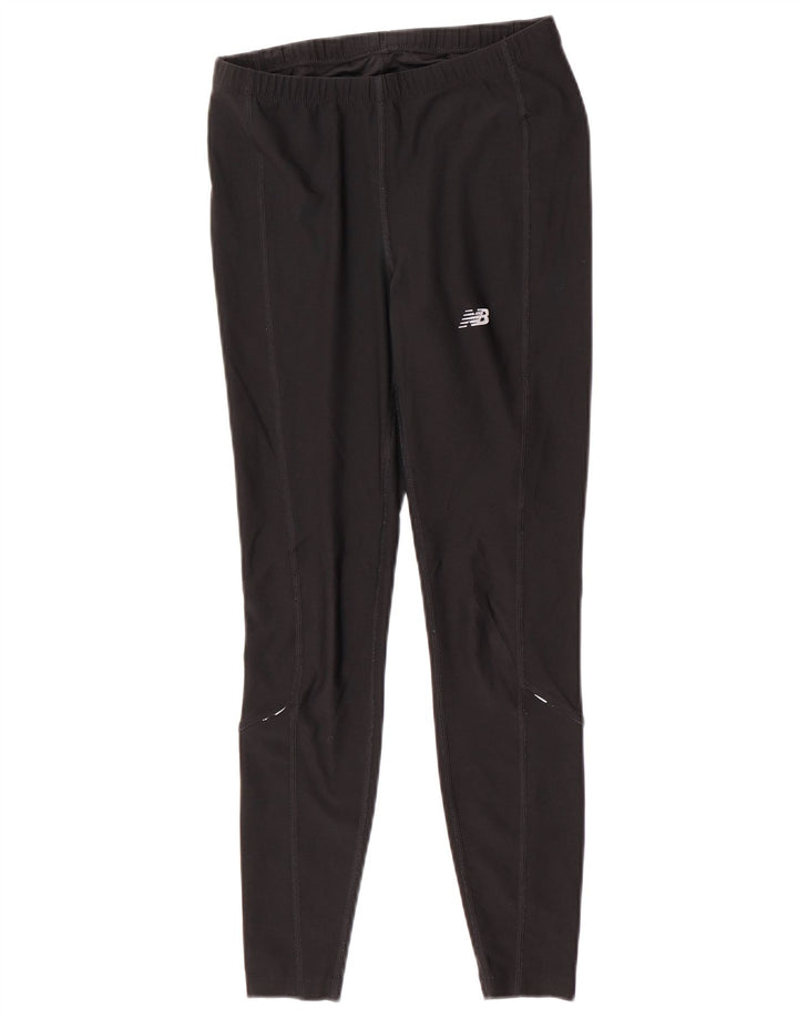 Leggings da donna New Balance UK 8 Small Poliestere nero