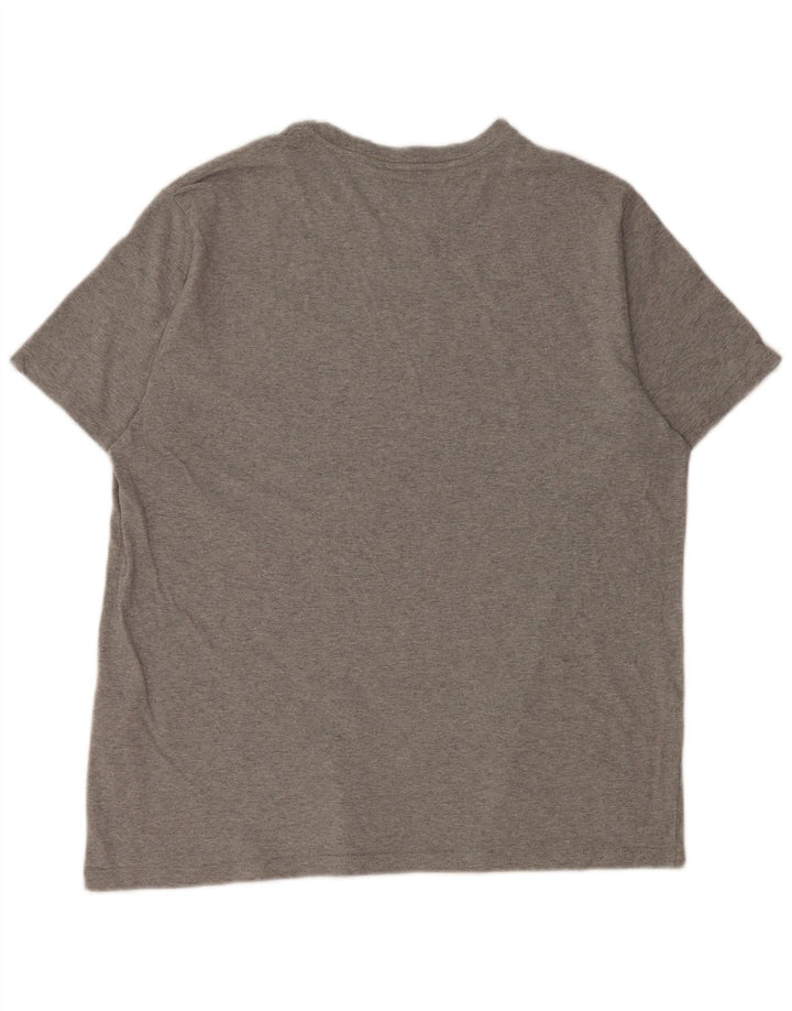T-shirt grafica standard da uomo Levi's Top grande in cotone chiazzato grigio
