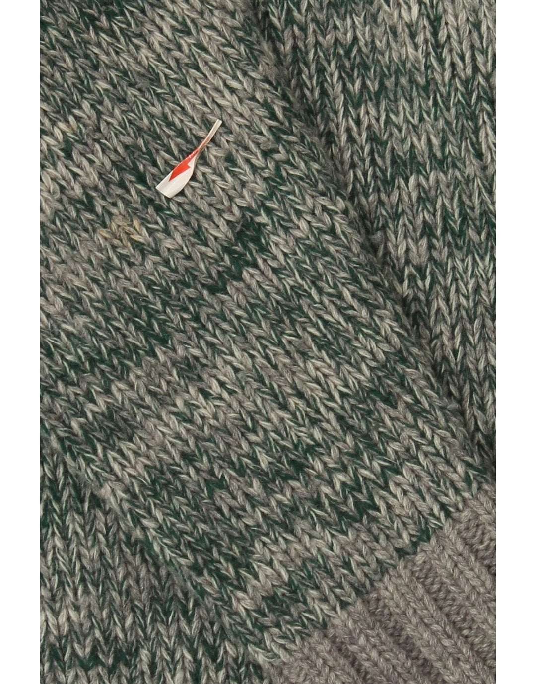 Maglione cardigan da uomo Fred Perry in lana puntinata verde grande
