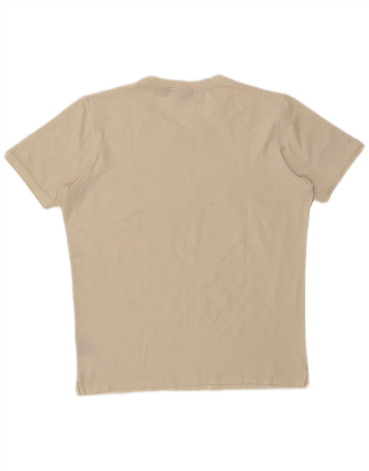 T-shirt grafica da uomo Fila Top grande in cotone bianco