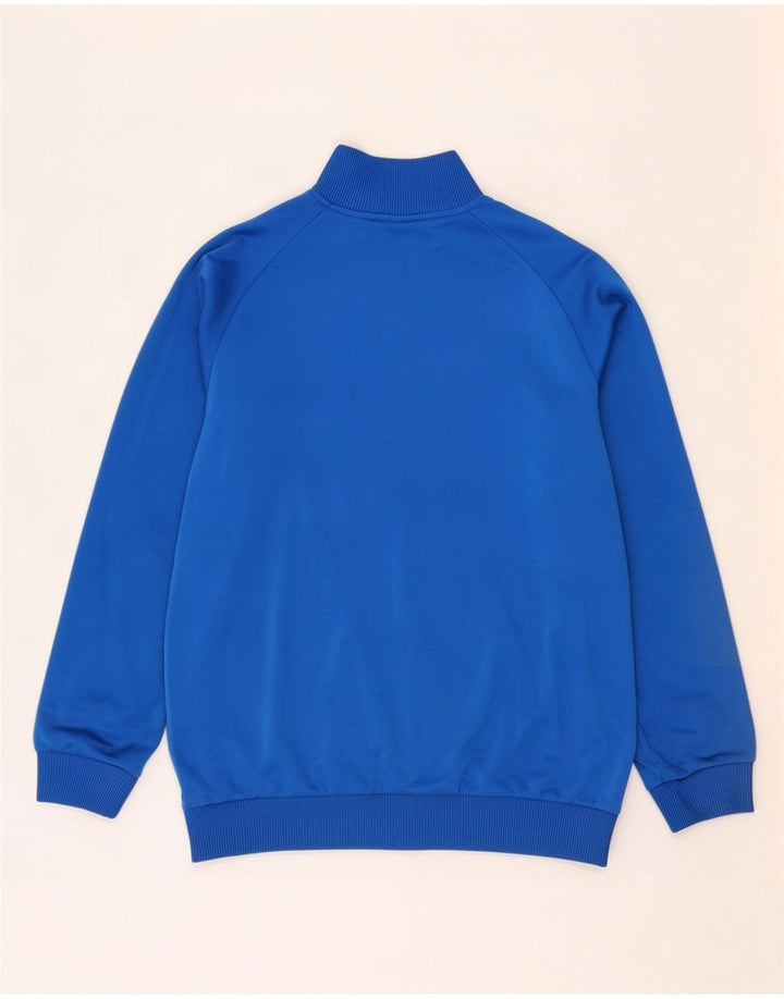 Giacca da tuta da ragazzo Adidas 15-16 anni in poliestere color block blu