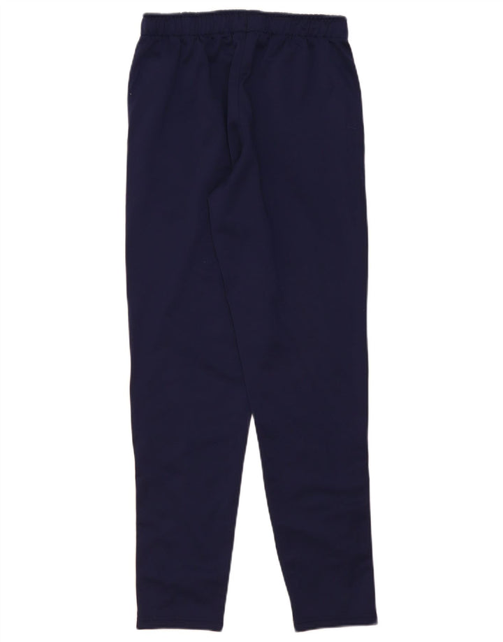 Pantaloni della tuta da ragazzo Puma 13-14 anni in poliestere blu navy