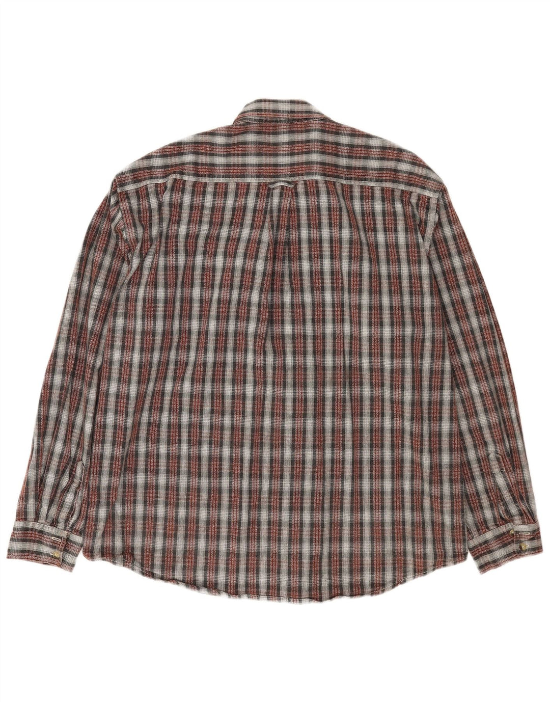 Camicia da uomo in flanella LEE XL in cotone a quadri bordeaux