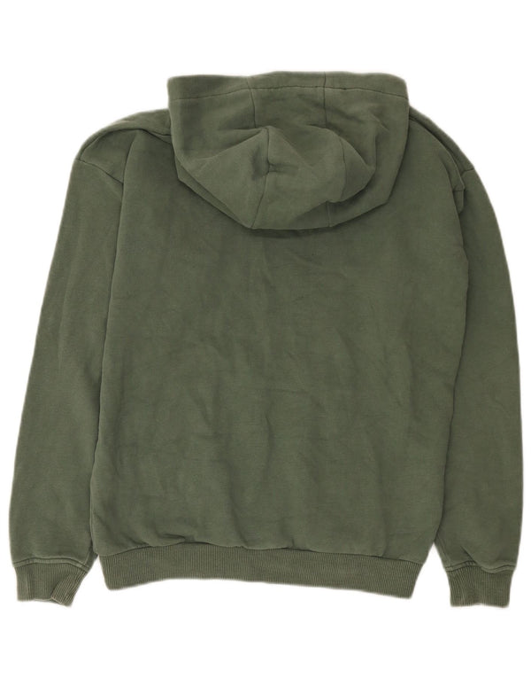 Felpa con cappuccio da bambino Marks & Spencer 12-13 anni in cotone kaki