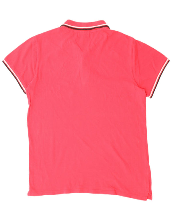 Polo Kappa Uomo XL Rosa Cotone
