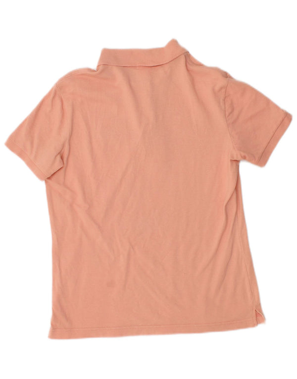 Polo da donna Lacoste UK 12 cotone rosa medio